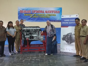 Astra UD Trucks Berbagi Ilmu bersama SMK Negeri 2 Wonosari