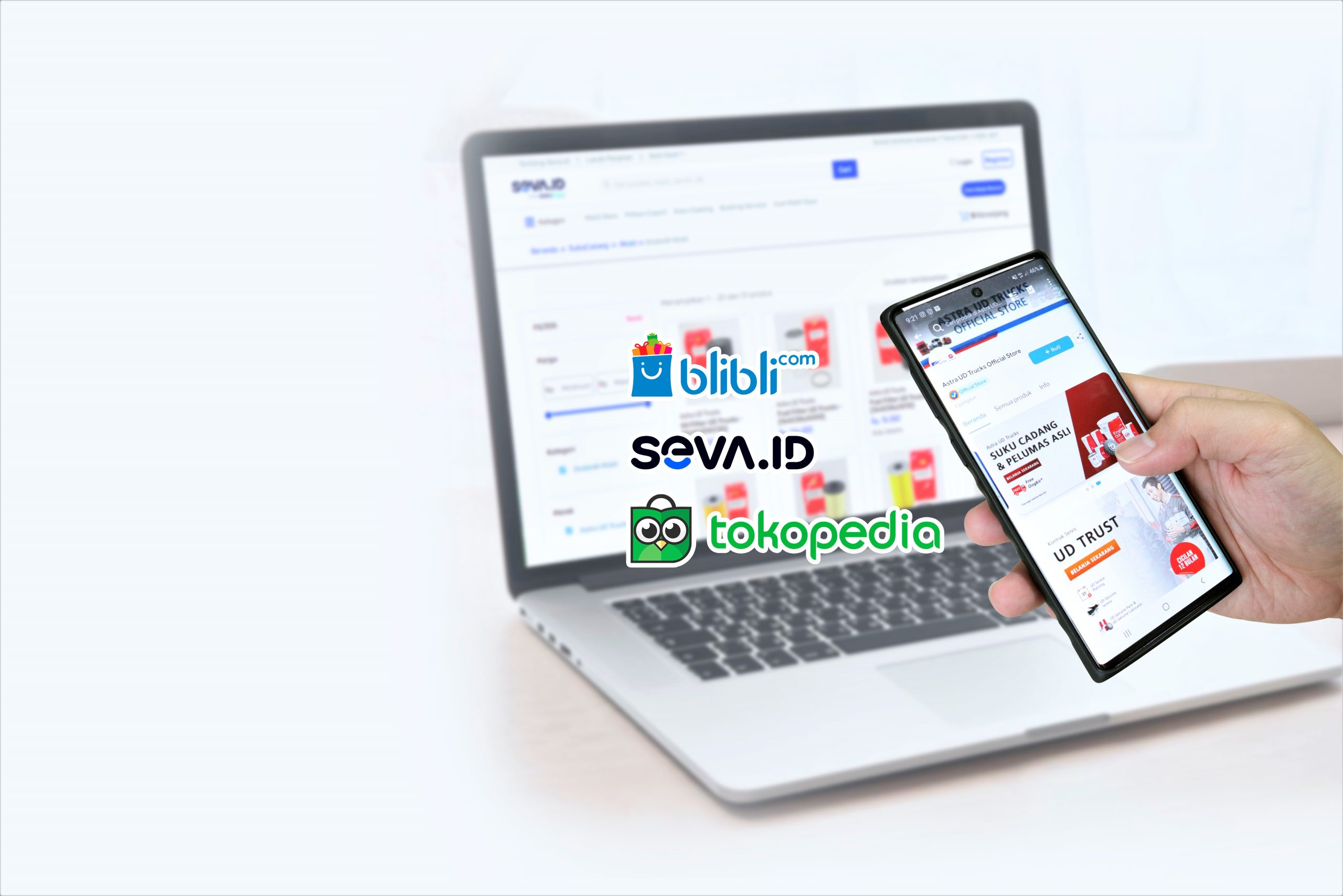 Astra UD Trucks kini Hadir di 3 Marketplace Indonesia