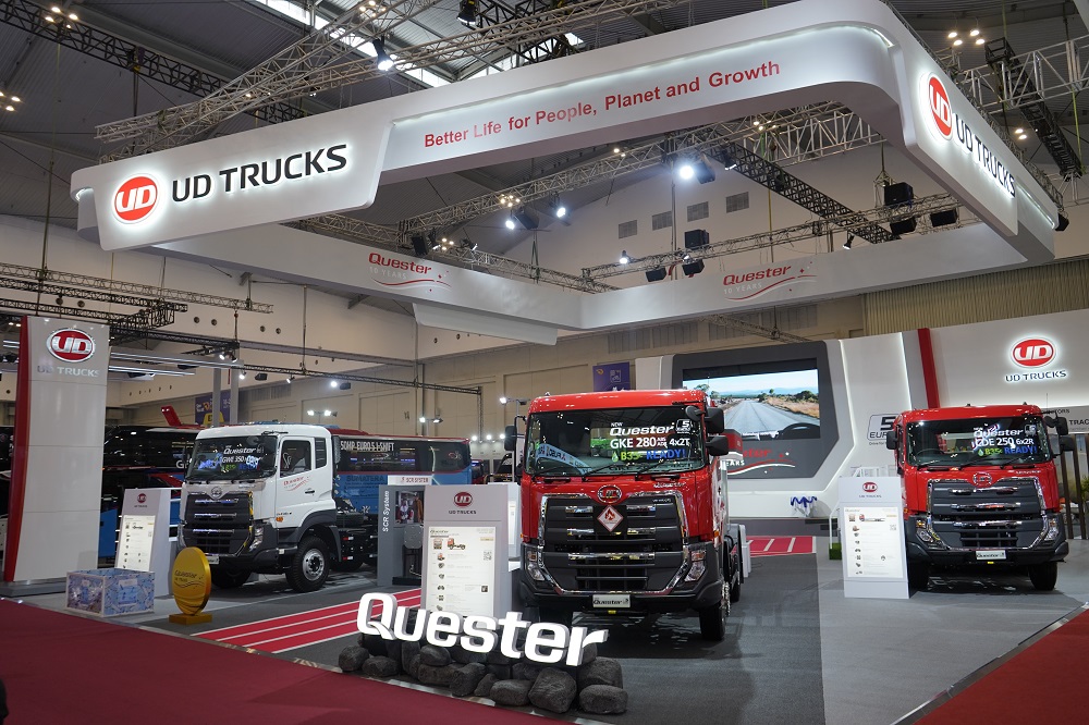 Dukung Pemerintah, UD Trucks Hadirkan Truk Ramah Lingkungan di GIIAS 2023
