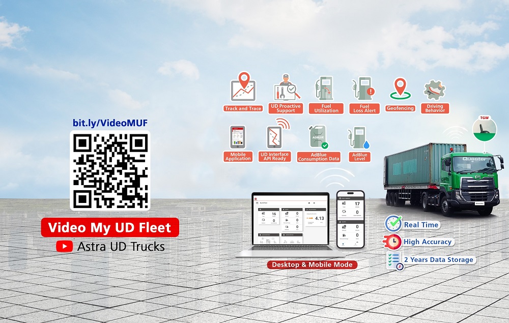 Pantau Performa Armada dengan My UD Fleet, Bagaimana Cara Penggunaanya?