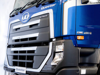 Bemper UD Trucks Quester, Desain Kokoh untuk Keselamatan dan Efisiensi