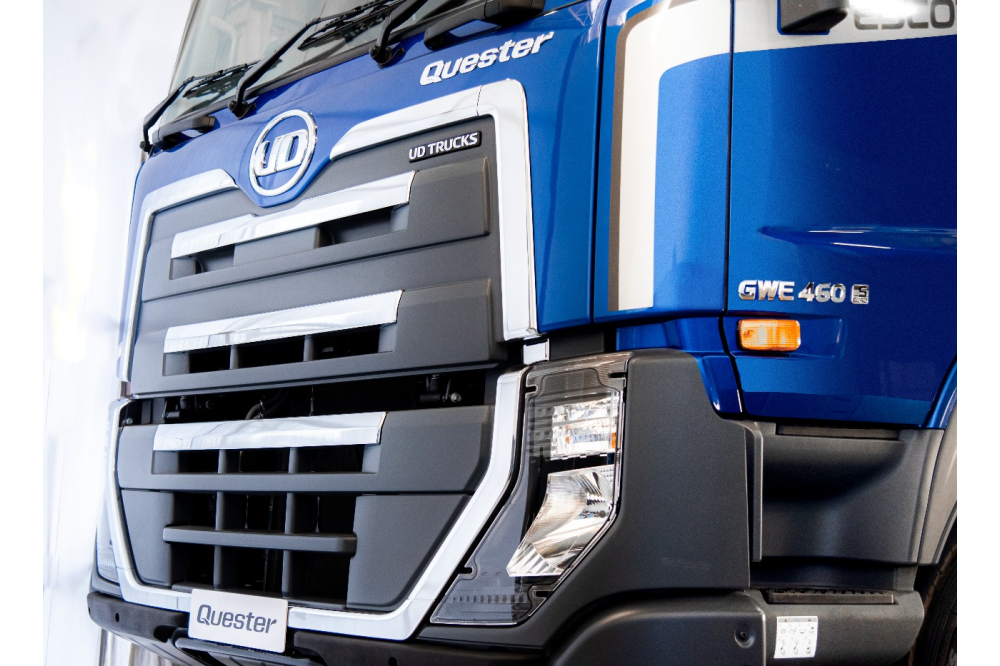 Bemper UD Trucks Quester, Desain Kokoh untuk Keselamatan dan Efisiensi