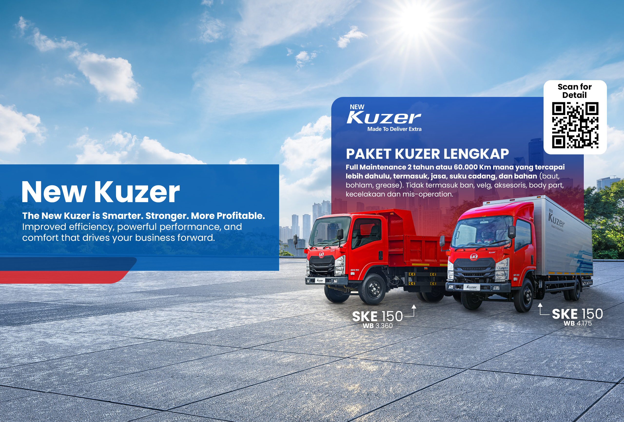 New Kuzer SKE 150 Box: Solusi Total Armada Logistik Perkotaan yang Andal dan Efisien